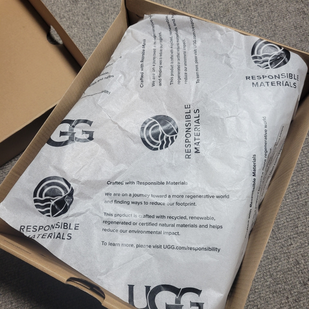 UGG Tan Suede Shearling Boots - Picture 8 of 9